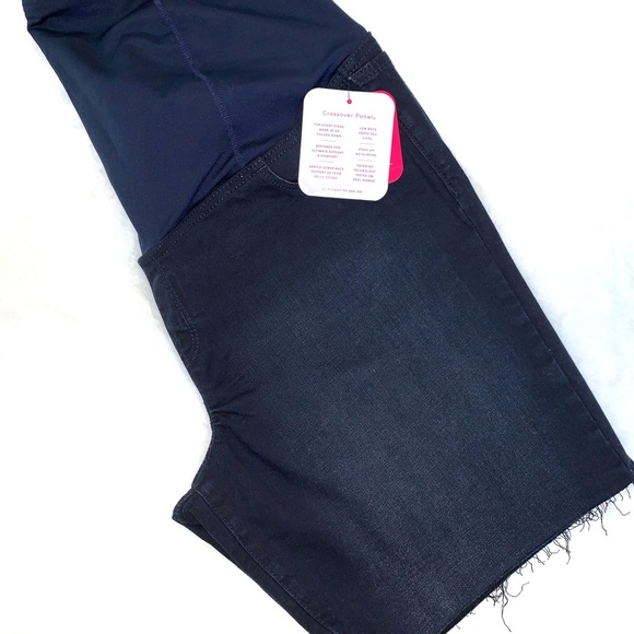 NWT Isabele Ingrid maternity Bermuda shorts size 18 - Picture 2 of 8